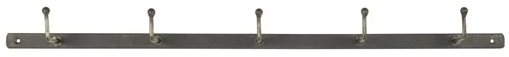 IB Laursen Hakenleiste aus Metall Brooklyn, 63 cm, 5 Haken