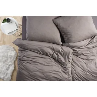 taupe 155 x 200 cm + 80 x 80 cm