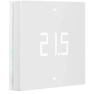 Vimar Wandthermostat 02912-wifi-white - Vimar 02912 Smart Thermostat, kompatibel mit den Sprachassistenten Alexa und Google, lokale Steuerung und Fernverwaltung über App View, LED-Hintergrundbeleuchtung, AP-Installation