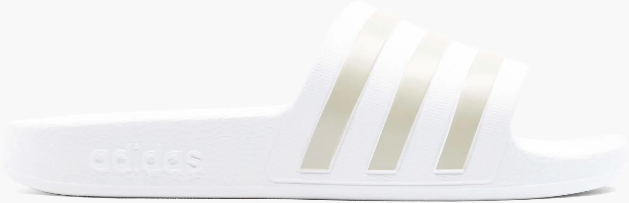 adidas Adilette Aqua Slides Weiß, Damen, Größe: 11, Material: EVA - adidas Adilette Aqua Slides Weiß, Damen, Größe: 11, Material: EVA - woman - Weiss