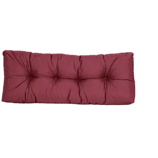 TexDeko Rückenkissen 120 x 40 x 20 cm rot 1 St.