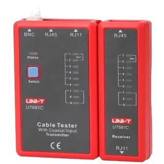 UNI-T UT681C Serie UT681 Kabeltester für RJ45/RJ11/BNC