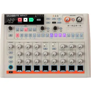 Arturia Drumbrute Impact 1984, Synthesizer, Orange, Weiss