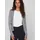 Viril Short L/S Knit Cardigan Grau XS