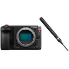 Canon EOS C50 + Sony XLR-Mikrofon ECM-778