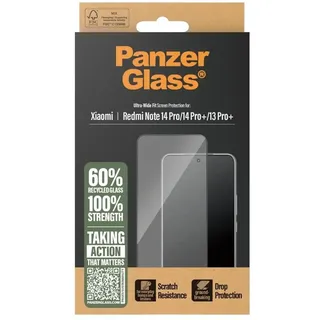 Panzer Glass Screen Protector Xiaomi Redmi Note 14 Pro | 14 Pro+ | 13 Pro+ | Ultra-Wide Fit