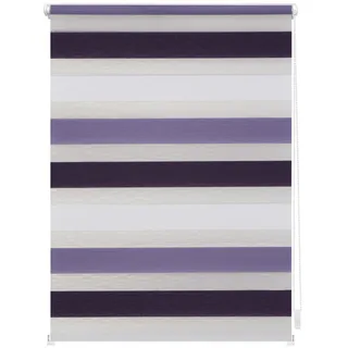 Klemmfix, ohne Bohren, Bunt Violett Lila Weiß, 45 cm