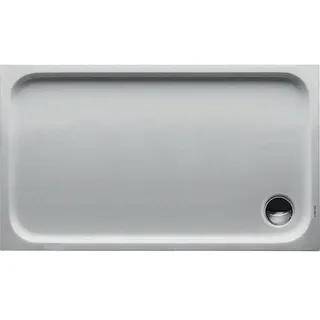 Duravit Rechteck-Duschwanne D-Code 120x70x8,5cm, Antislip,