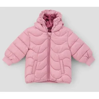 S.Oliver Steppjacke mit gerüschter Kapuze rosa 86 - 86