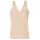 Padded Tank Top Beige 40