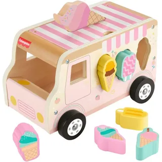 Fisher-Price Fisher-Price Zuckersüßer Holz-Eiswagen