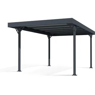 CANOPIA Palram Carport Palma 5000 Aluminium 496 cm x 292 cm x 223 cm Grau
