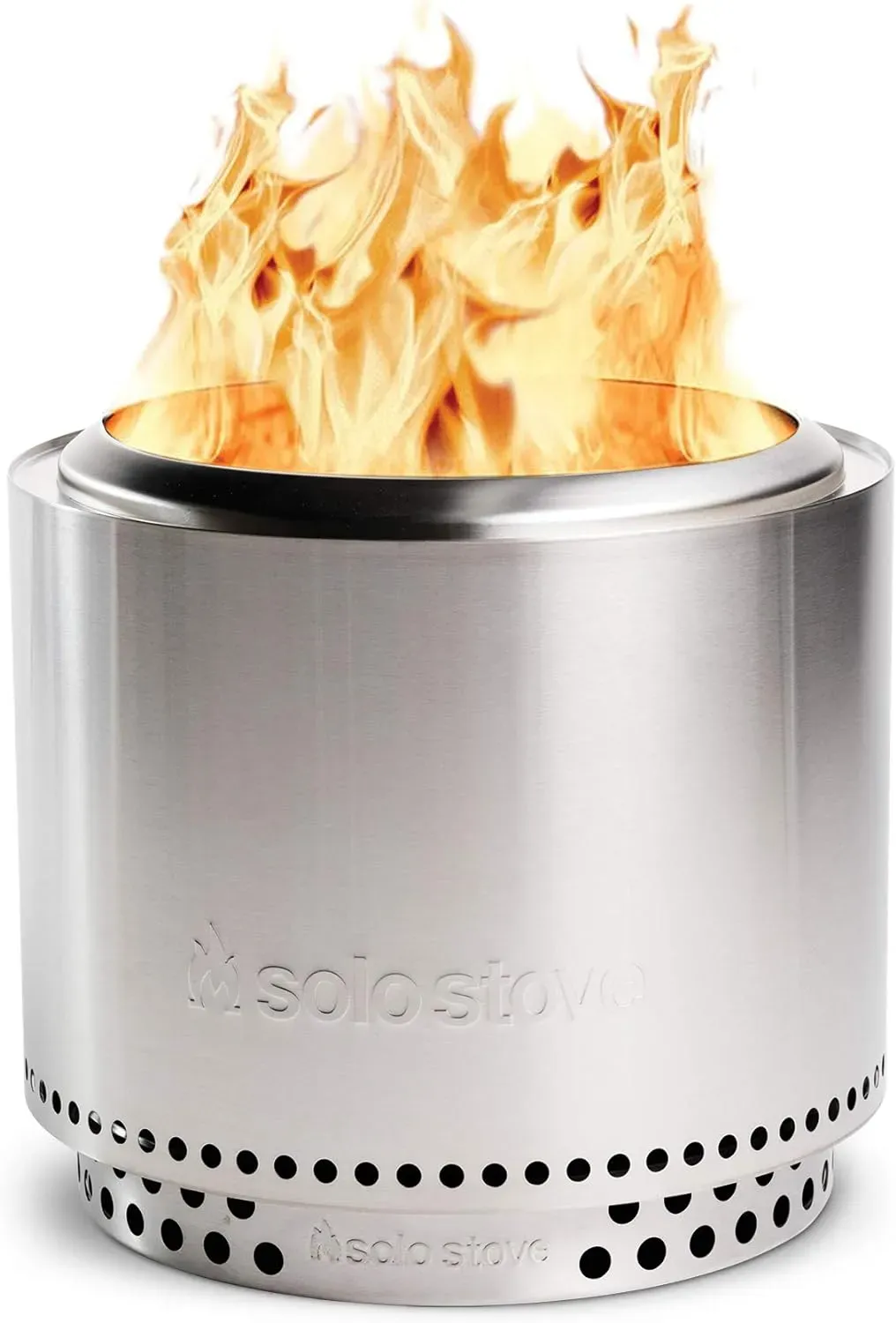 Solo Stove BONFIRE 2.0 Ø 49,5 cm + STAND STAINLESS STEEL / Edelstahl | Feuerscha...