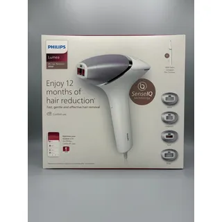 Philips Lumea 8000 Prestige BRI949/00 IPL Haarentfernungsgerät mit 4 Aufsätzen
