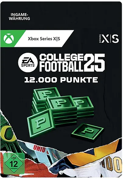 College Football 25: 12000 Points - [Xbox Series X S]