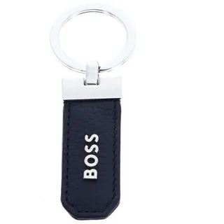 BOSS Schlüsselanhänger Classic Grained blau