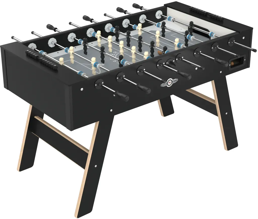 Deutscher Meister Tischfußball Kickertisch "YOUNGLINE",schwarz,