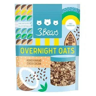 3Bears Overnight Oats - Koko Kakao 400,0 g