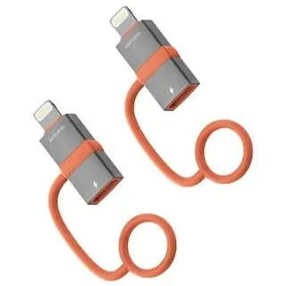 4smarts Adapter USB-C auf Lightning PD 27W, 2er Set