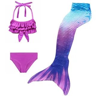 None Mermaid MASTER Meerjungfrau-Badeanzug 140 cm