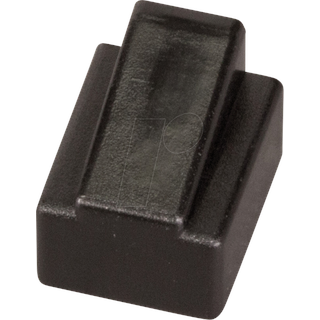 EFB-Elektronik EFB 88048.1-10 Staubschutzkappe für RJ45 Stecker,schwarz, 10er Beutel 88048110