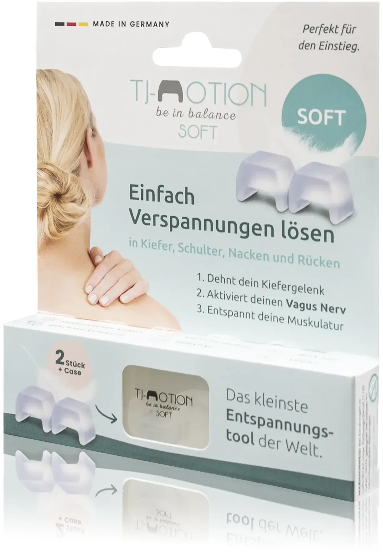 TJ-Motion be in balance SOFT – Einfach Verspannungen im Kieferbereich lösen - Perfekt für den Einstieg (1 St.)