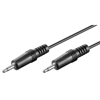 goobay 50460 3,5mm Schwarz