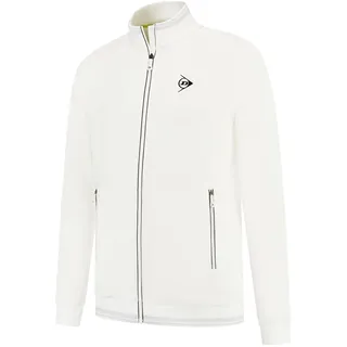 DUNLOP CLUB JUNGEN TENNIS STRICKJACKE, Weiß, 152