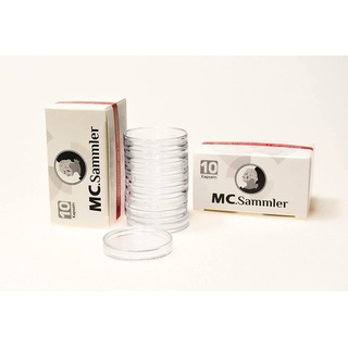 MC.Sammler Kapselhalter Münzkapseln für 2 Euro Münzen 26mm 10 Stück