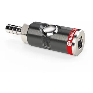 Riegler Druckknopf-Sicherheitskupplung RIEGLER NW 7,4, LW10