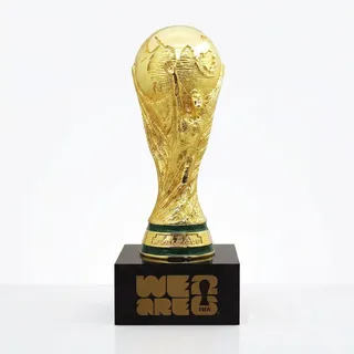 FIFA World Cup 2026 Official Gift, Offizielle FIFA WM 2026 3D Trophäen Replik mit Acryl-Sockel – 150 mm – Zeitloses Sammlerstück – Perfekt für Schreibtisch, Wohnzimmer & Fußball-Memorabilien