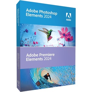 Adobe Photoshop Elements 2024 & Premiere Elements 2024 - Box-Pack - 1 Benutzer - Win, Mac - schwedisch