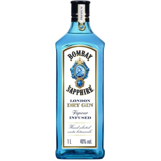 Bombay Sapphire Sapphire 40% vol 1 l