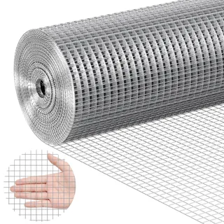 Vevor Drahtgeflecht, Maschendrahtzaun, 915mmx15,24m Stahl 19 Gauge,