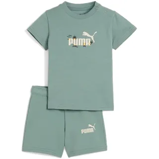 Puma Minicats Sandy Adventures T-Shirt & Shorts Baby-Set 30 - green moon 92