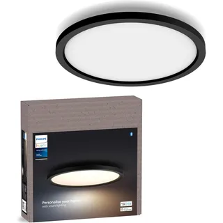 Deckenleuchte sw + Dimmschalter • rund