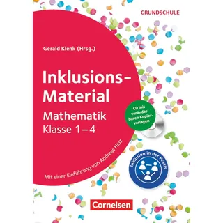 Cornelsen Vlg Scriptor Inklusions-Material Grundschule - Klasse 1-4: Mathematik - Buch mit CD-ROM