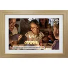 Denver PFF1543LW Digitaler WiFi-Bilderrahmen 39.6 cm 15.6 Zoll EEK: D (A - G) 1920 x 1080 Pixel 16 GB Holz