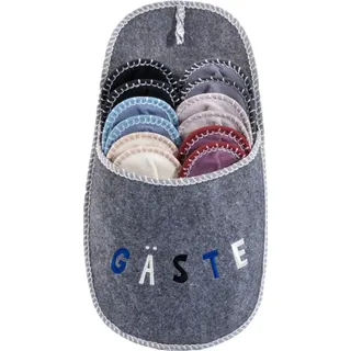 Onvaya ONVAYA® ABS Gästepantoffel, Hausschuhe "Gast" 6er Set, Antirutsch