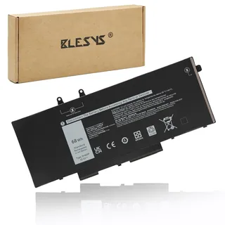 BLESYS 68Wh 3HWPP Akku für Dell Latitude 5410 5411 5511 5510 5501 5401 Serie für Inspiron 7506 2n1, 7706 2n1 Serie für Precision 3551 3550 3541 Serie 15.2V