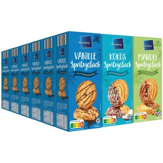 Biscoteria Spritzgebäck sortiert - 300 g, 18er Pack
