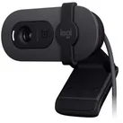 Logitech Webcam BRIO 105, 960-001592, grafit, USB-A, mit Mikrofon und Abdeckung, Full-HD (1080p)
