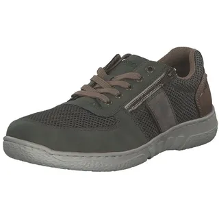 Rieker Bequeme Schnürschuhe für Herren, grün, Gr. 46 EU