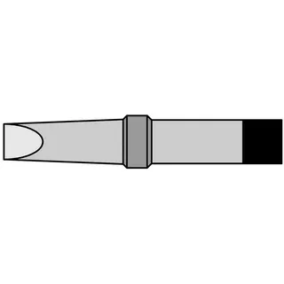 Weller Lötspitze Serie PT, Meißelform PT B7/2,4 x 0,8 mm, 370 ̊C, gerade