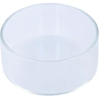 holfeuer crystal design Teelichthalter für Maxi-Teelichter aus Klarglas, Ø 60 mm Ø Transparent