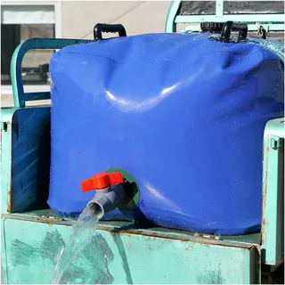 Wassersack Beutel Wasserbehälter Träger 100L 500L 1000L 2000L 3000L 4000L 5400L 6000L Wasserblasen-Lagerbehälter, Zusammenklappbar, tragbar Wassertank Grosse Kapazität Weichwasserbeutel, Dürreresisten