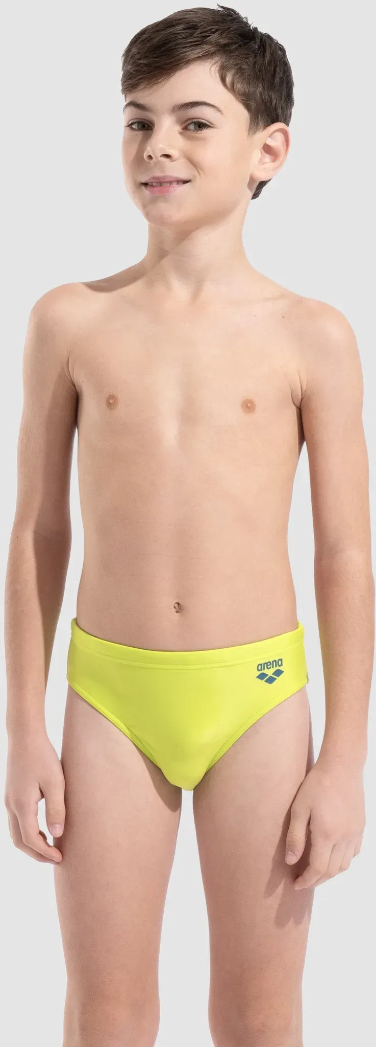 Badehose Slip Jungen arena Dynamo - Artic Lime-blue Cosmo - 152