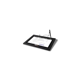 signotec Delta (PoE) - Unterschriftenpad mit 10,1" Farb-LCD, Hochauflösender ERT-Stiftsensor, 2.048 Druckstufen, 500 Hz Abtastrate, RSA-Verschlüsselung, USB-Anschluss, Ethernet-Anschluss