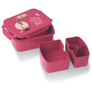 STONELINE AWAVE Die Schule der Magischen Tiere Brotdose rPET Beerenrot Rabbat | Gr.: onesize