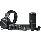 Steinberg UR22C Recording Pack (USB), Audio Interface, Silber, Schwarz